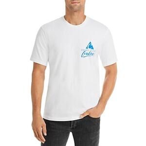 CONEY ISLAND PICNIC Men's Online Organic Cotton Graphic Tee in Bright White C-33